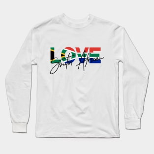 Love South African Long Sleeve T-Shirt